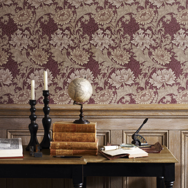CARTA PARATI MORRIS & Co - CHRYSANTHEMUM TOILE