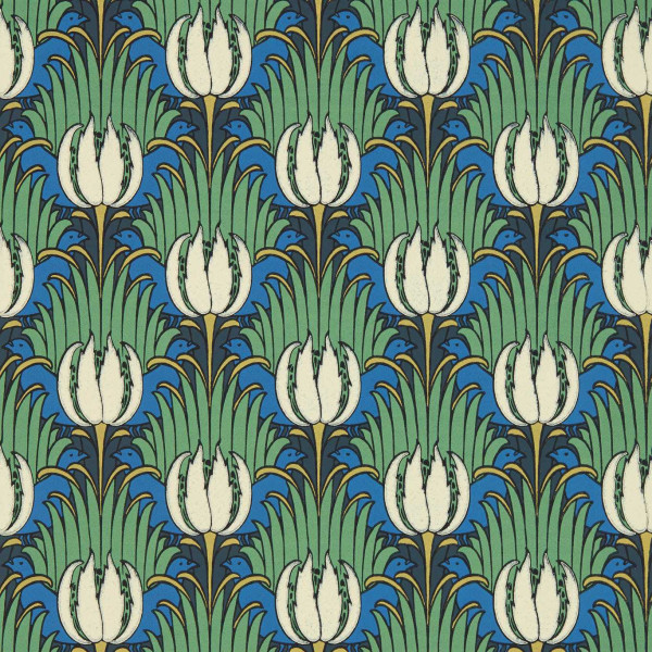 CARTA PARATI MORRIS & Co - TULIP & BIRD