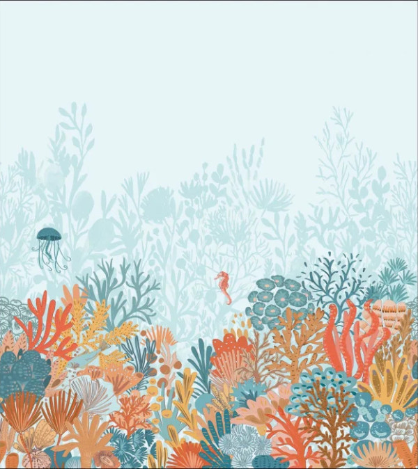 CARTA PARATI CASELIO -  MAGIC SEAFLOOR