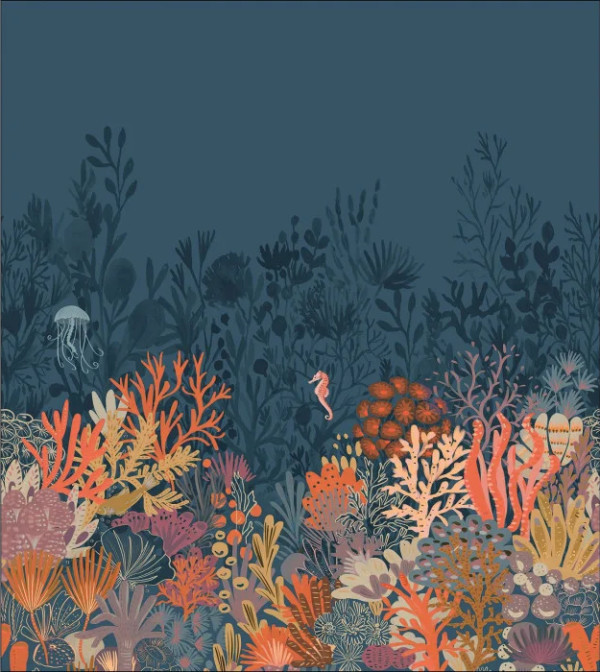 CARTA PARATI CASELIO -  MAGIC SEAFLOOR