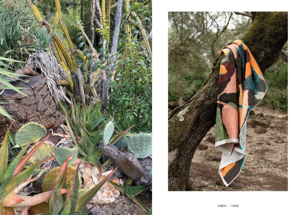 TESSUTO CHRISTIAN FISCHBACHER - TAGUA