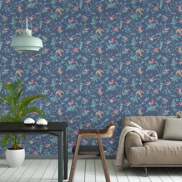 CARTA PARATI COLE & SON - HUMMINGBIRDS