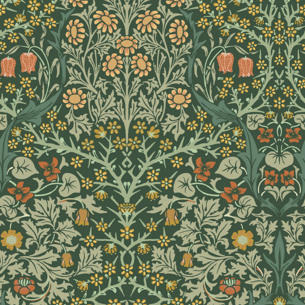 CARTA PARATI WILLIAM MORRIS AT HOME - BLACKTHORN