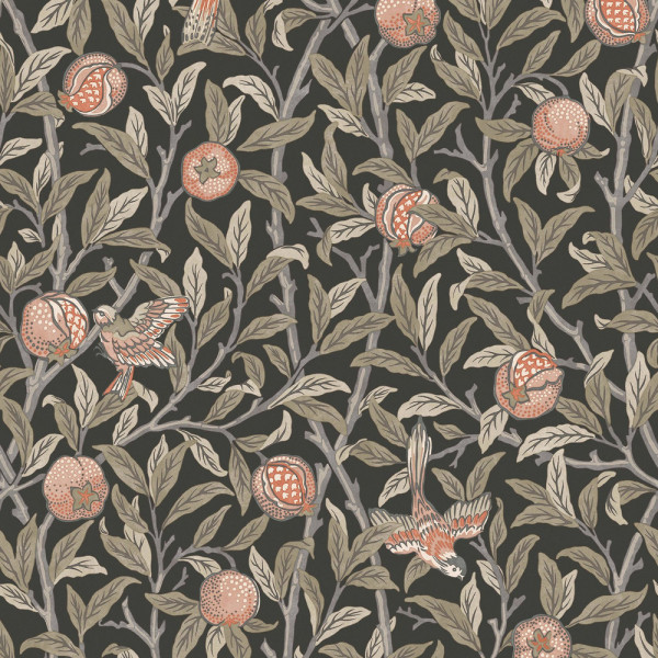 CARTA PARATI WILLIAM MORRIS AT HOME - BIRD & POMEGRANADE