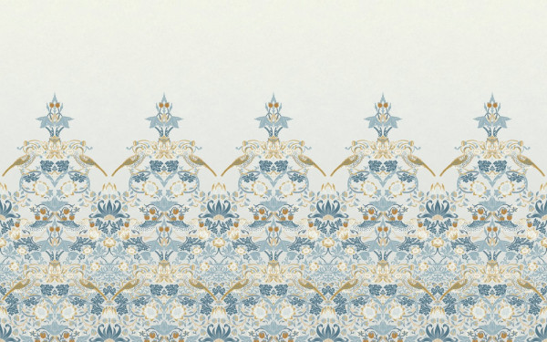 CARTA PARATI WILLIAM MORRIS AT HOME - STRAWBERRY THIEF MURAL