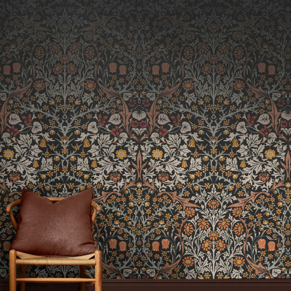CARTA PARATI WILLIAM MORRIS AT HOME - BLACKTHORN MURAL