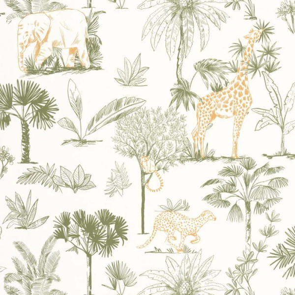CARTA PARATI CASELIO - BALADE DANS LA SAVANE