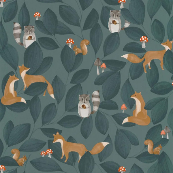 CARTA PARATI CASADECO- WOODLAND FRIENDS
