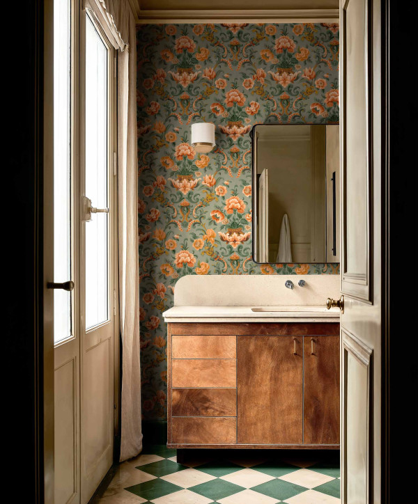 CARTA DA PARATI COORDONNE' ARANJUEZ DAMASK