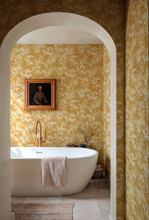CARTA PARATI COORDONNE' BYZANTINE DAMASK