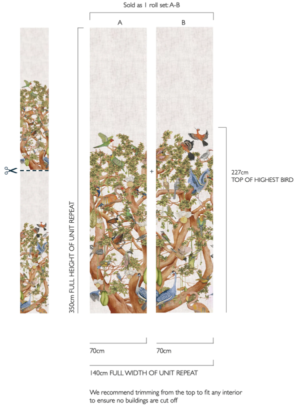 CARTA DA PARATI - COLE&SON - TREE OF LIFE