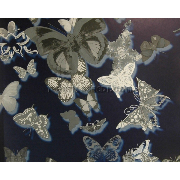 CHRISTIAN LACROIX - BUTTERFLY PARADE PCL008-07 COBALT