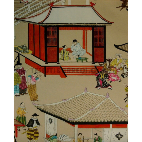 CANOVAS - MADAME BUTTERFLY 04805-01 ROUGE DE CHINE